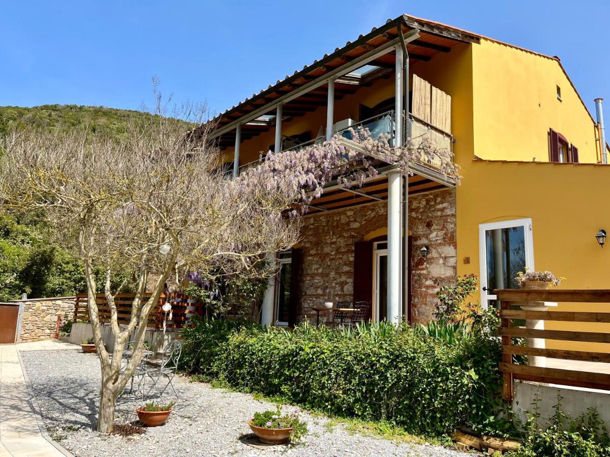 B&B La Fucinaia Pet Friendly Adults Only Campiglia Marittima Eksteriør billede